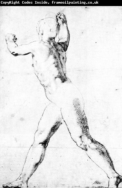 ZUCCARO  Taddeo Study of a Male Nude